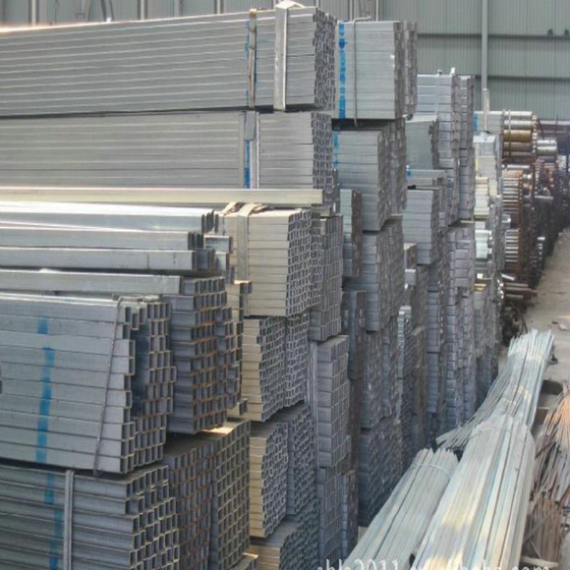 华岐牌镀锌钢管大棚建设镀锌钢管 钢结构方矩管 机械加工用方管送