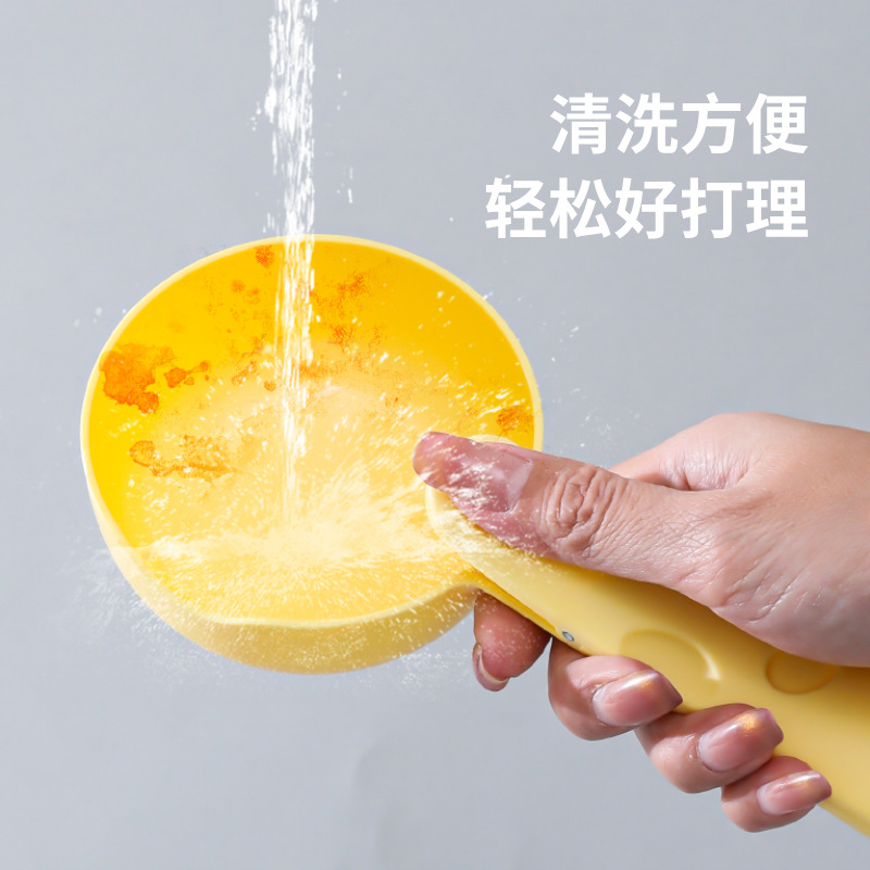 Cuchara de grano para mascotas original al por mayor queso estilo cuchara de grano para perros grande con clip de sellado cuchara de alimentación general para perros y gatos