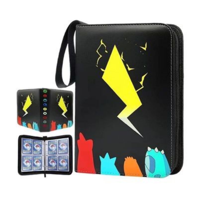 FUENTE fabricante en stock suministro baokemeng juego tarjeta colección libro Magic Baby Tarjeta de cremallera libro de almacenamiento