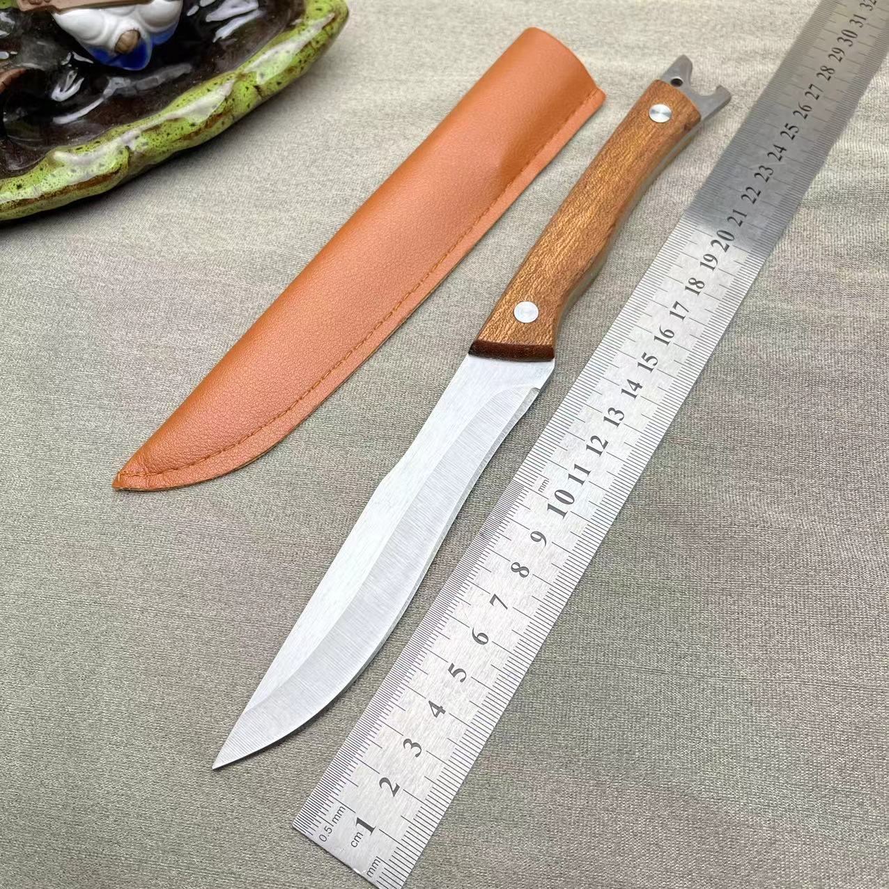 水果刀家用小刀锋利高硬度剔骨专用刀刀具开带瓶器烧烤用刀西瓜刀