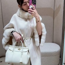 欧美时尚手提包LP25真皮女包牛皮托特包大容量律师公文包老钱风包
