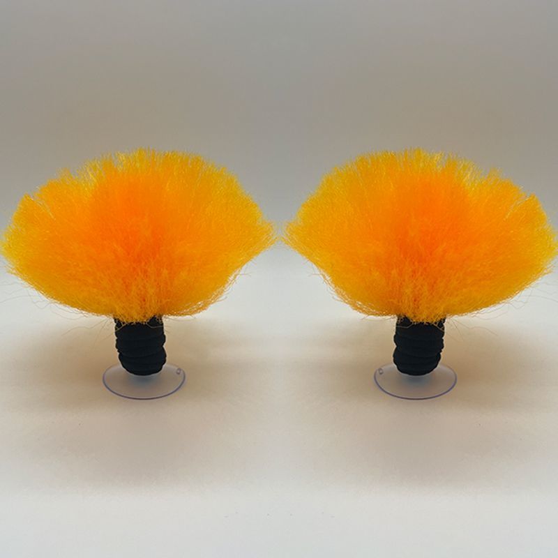 주황색 모피 공