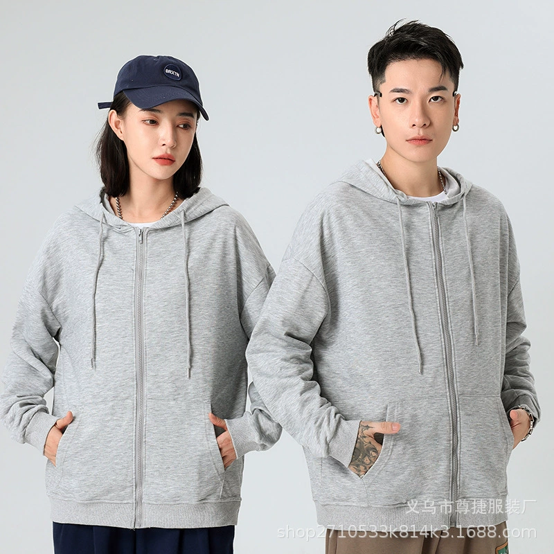 Мужские и женские кардиганы на молнии, толстовки, куртки американского модного бренда, мужские и женские толстовки с капюшоном, топы для пар, весенние и осенние куртки