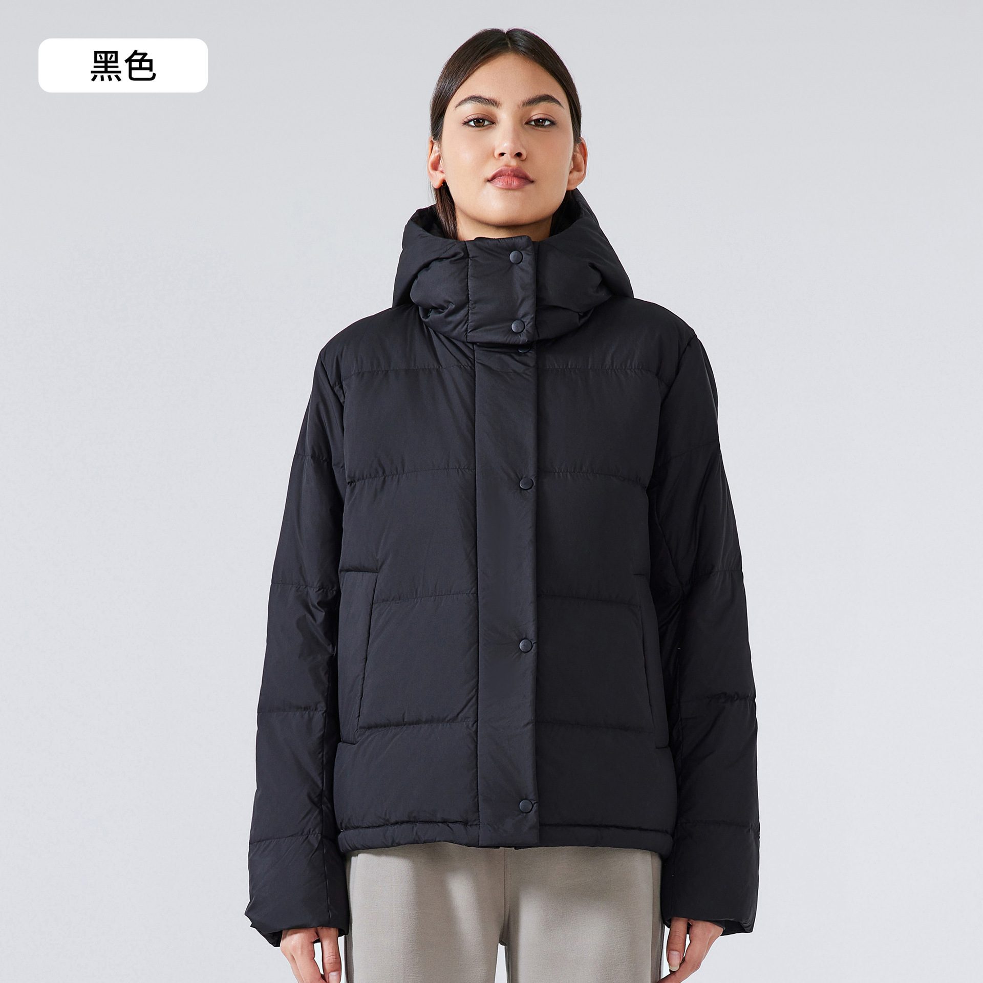Gran tamaño encapuchado abrigo de algodón de invierno de mujer grueso abrigo de algodón 2024 nuevo estilo coreano suelto chaqueta de pan de algodón