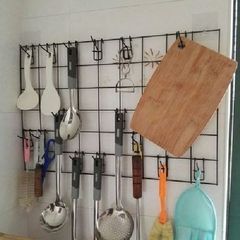 新款白色掛鈎新品懸掛網片網格商店網架黑白噴塑鍍鋅鈎子掛籃