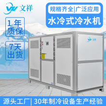 文祥智能低温双循环模具制冷冷水机 零下30度制药水冷冷冻机