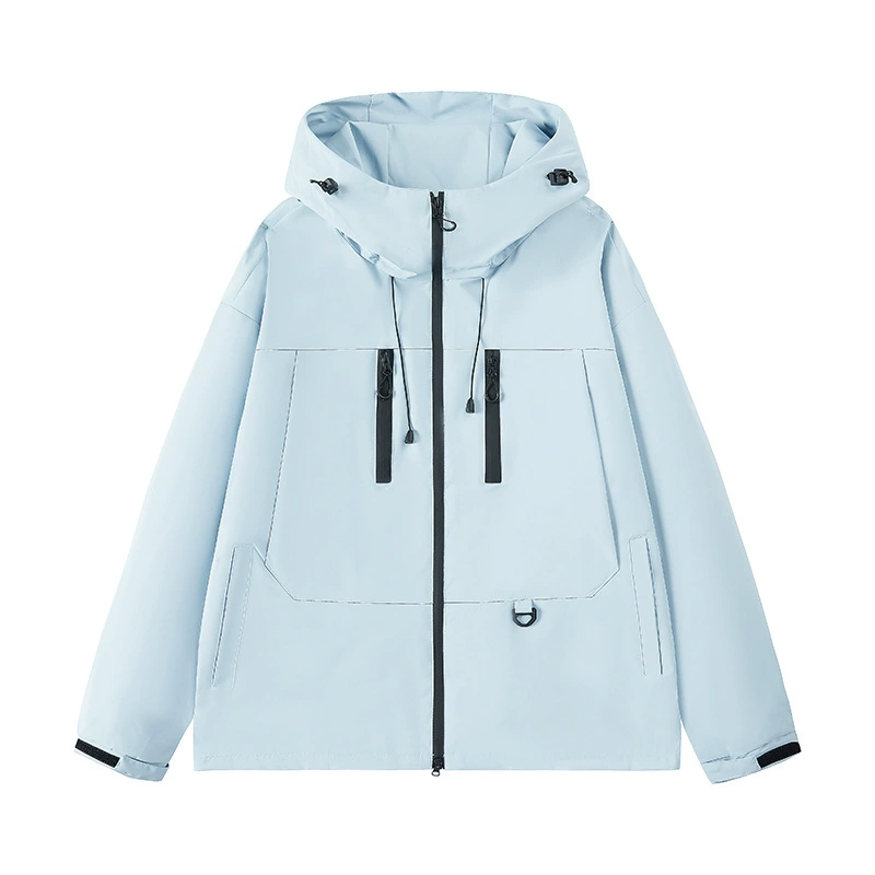 2025 Весна-Осень Новый американский функциональный водонепроницаемый рабочий костюм для альпинизма Мужская куртка Тонкая куртка