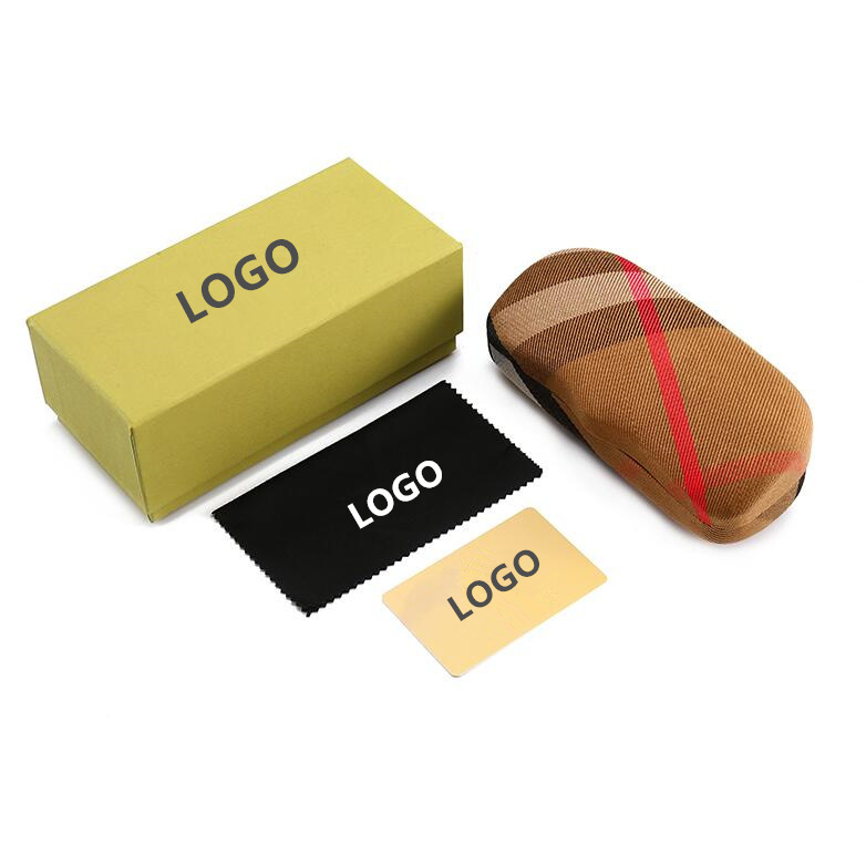 PU Myopia World Outer suit Babo Leather Sunglasses Compression Resistant New High-end Fashion Quality Glasses Box