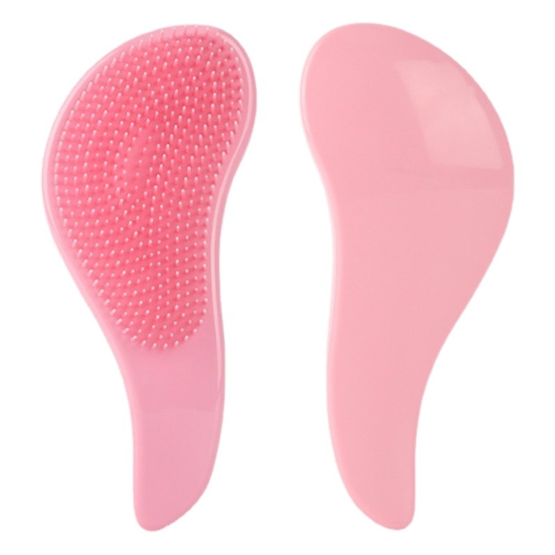 Huiyun color sólido masaje peine suave pelo no anudado peine mojado y seco plástico transfronterizo Amazon peine