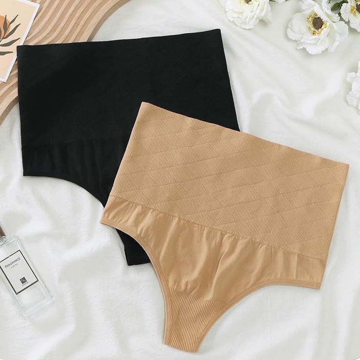 Transfronterizo AliExpress Ebay Amazon wish2024 popular Lazada vientre de las mujeres de contratación Tanga cuerpo que forma los pantalones de las mujeres