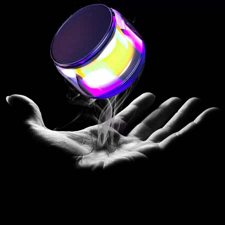 Bluetooth Speaker, Small Size, High-Quality Sound, Super Bass, Long-Lasting Outdoor Battery Life, Subwoofer, Wireless Speaker, Rgb