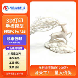 3d打印光固化快速成型abs树脂光处理硅胶覆膜软胶手板模型上色