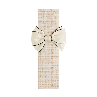 Seat belt shoulder pad: Anti-Strangle Shoulder Protection Cover, Chanel-Style