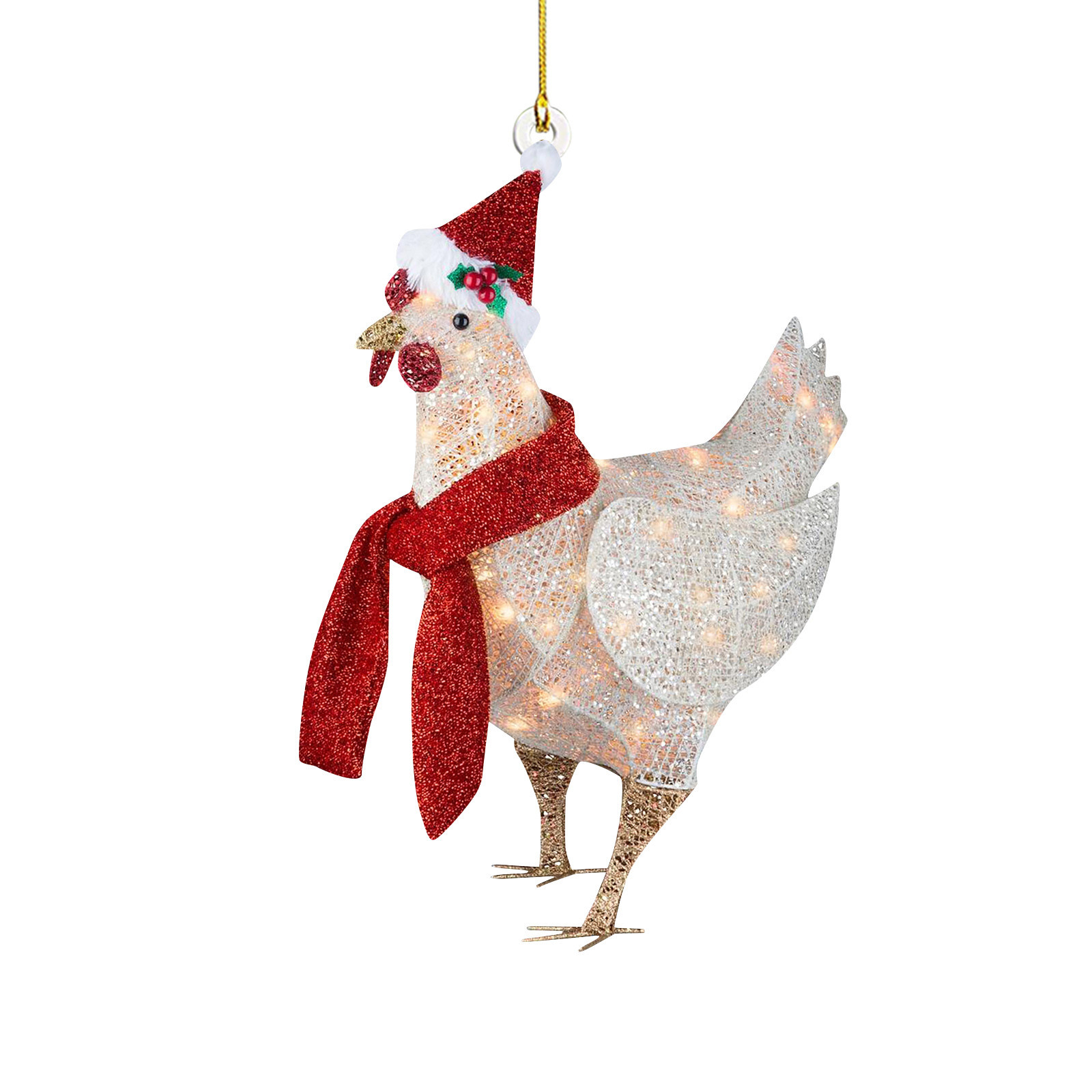 Christmas Fashion Animal Arylic Party Hanging Ornaments display picture 6