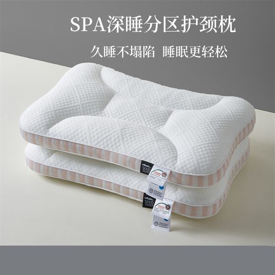 Deep Sleep Memory Pillow Pillow Core Cervical Spine Protection Helps Sleep Adult Sleeping Home Pair Dormitory High Gift Wholesale
