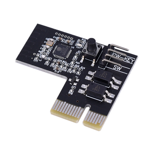 Remote computer startup module, startup stick, automatic startup upon power, WiFi network APP control