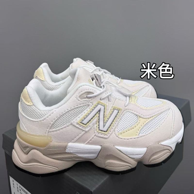 外国貿易 nb 子供靴弾性バンドスポーツシューズ新 9060 男の子と女の子スポーツとレジャーランニングシューズ|undefined