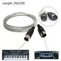 MIDI-удлинитель MIDI линии 5-игольный внешняя клавиатура пианино линия 3 м