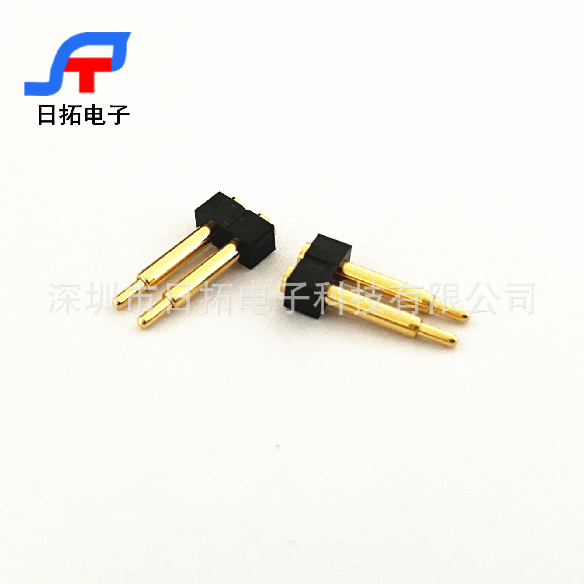 供应pogopin 高频通讯平板2pin连接器2.5排针 顶针连接器弹簧顶针