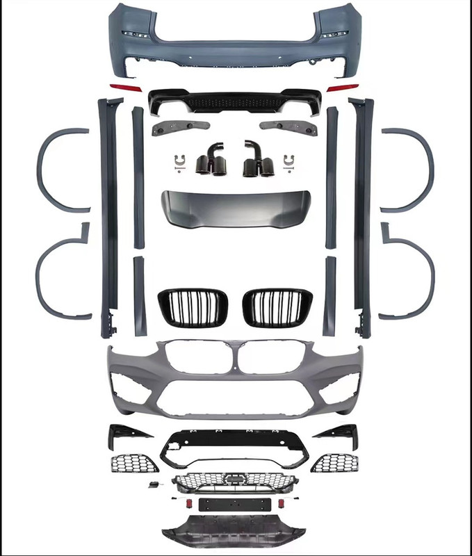Bumper surround is suitable for BMW X3 new X4 change X3M surround X4M front bumper G01/G02 front face