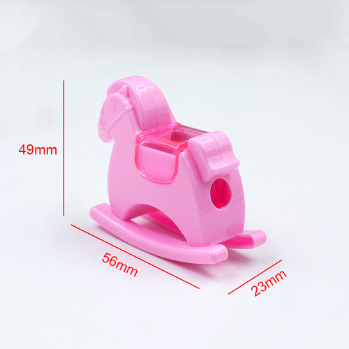 Creative Cute Trojan Pencil Sharpener Single Hole Pencil Sharpener Student Stationery Mini Pencil Sharpener Cartoon Pencil Sharpener Wholesale