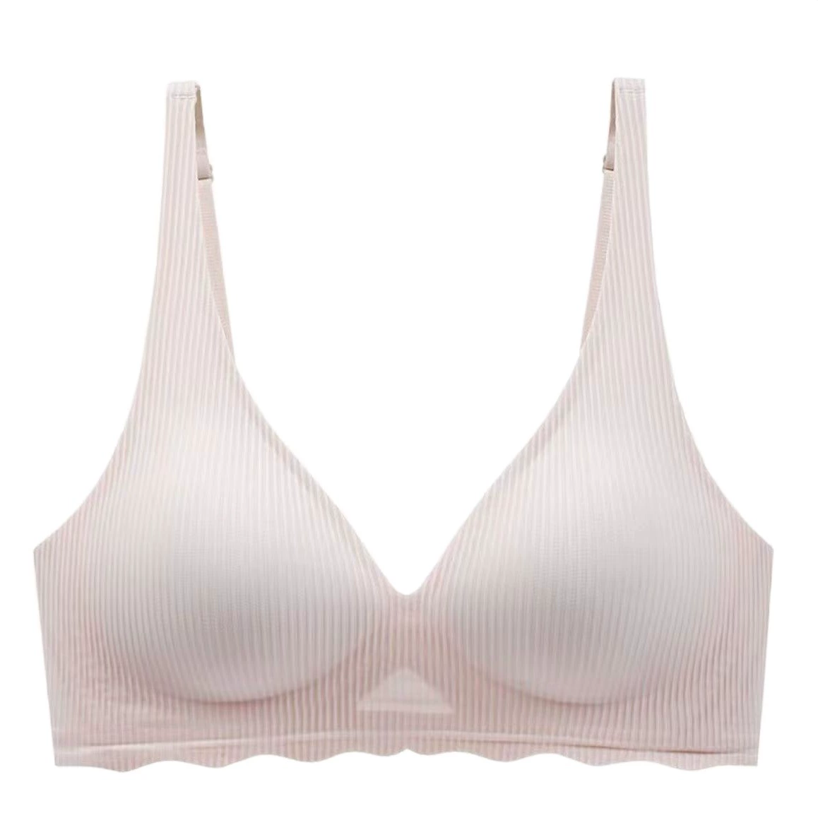 Нижнее белье Jelly Cloud Sense, женский летний Бесшовный Легкий аксессуар для похудения пуш-ап, мягкий поддерживающий бюстгальтер без оправы, женский тонкий