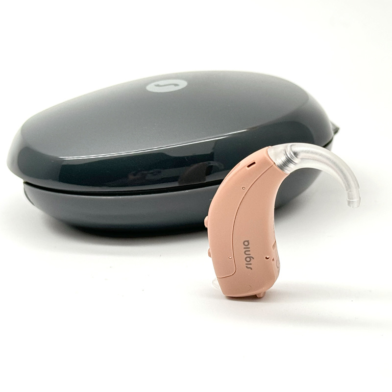 De Alemania Siemens Sijia audífono productos genuinos para los ancianos sordos oído espalda moderada y severa acústica libre de ruido