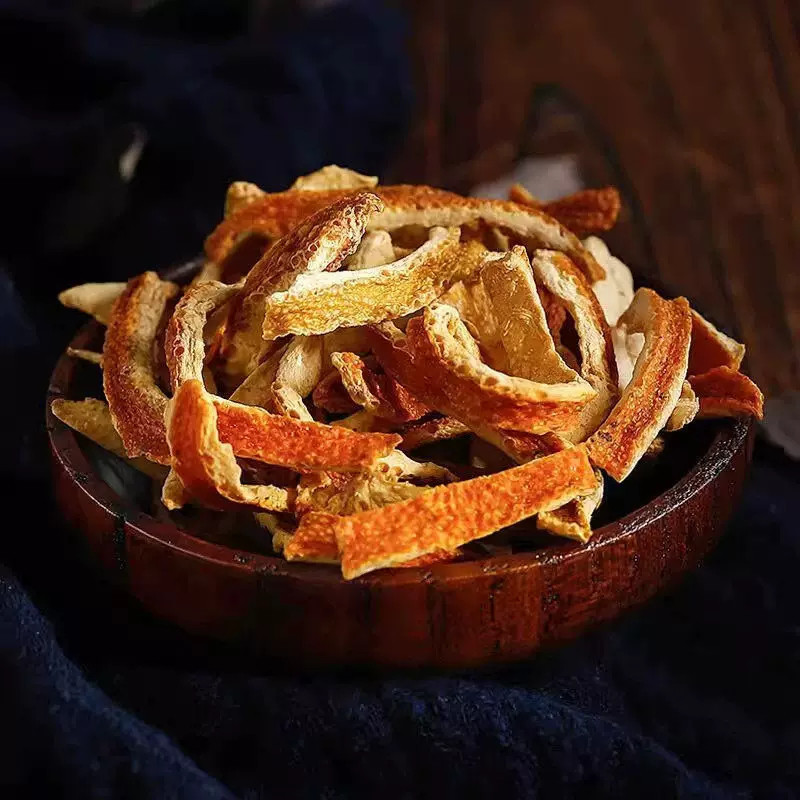 Dried Chen Pi Tangerine Peel Shreds 500g Chenpi Citrus reticulata Peel for Tea and Cooking quality and texture