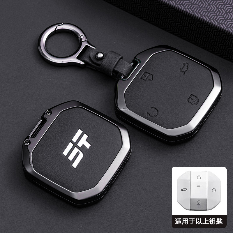 C 스타일 싱글 쉘 팬텀 블랙 + 링 버클