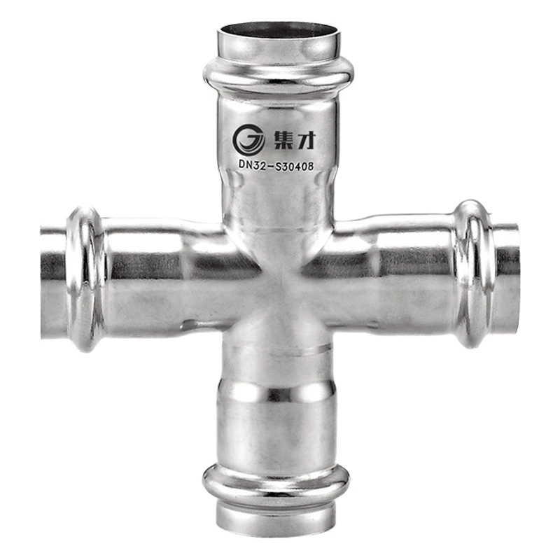 В наличии фитинги для водопроводных труб из нержавеющей стали 304, фитинги для труб сжатиевого типа, трёхходовой переходник, фитинги для труб с прямым сжатием, фитинги с раструбным соединением.