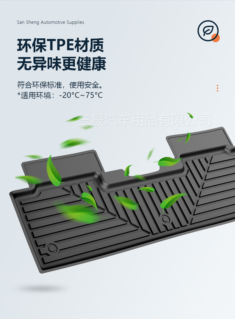 Suitable for 26 Models of Xiaomi's New Su7 Special Car Floor Mats, the New Generation Su7 Full Tpe Eco-Friendly and Odorless Floor Mat Set
