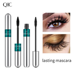 QIC Qini Color Double Effect 4D Mascara Waterproof Long Curl Naturally Thick 2in1 Mascara North American Makeup