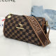 Chessboard Pillow Bag Fashion Printed Shoulder Boston Small Bag Summer New Niche Casual Crossbody Bag
