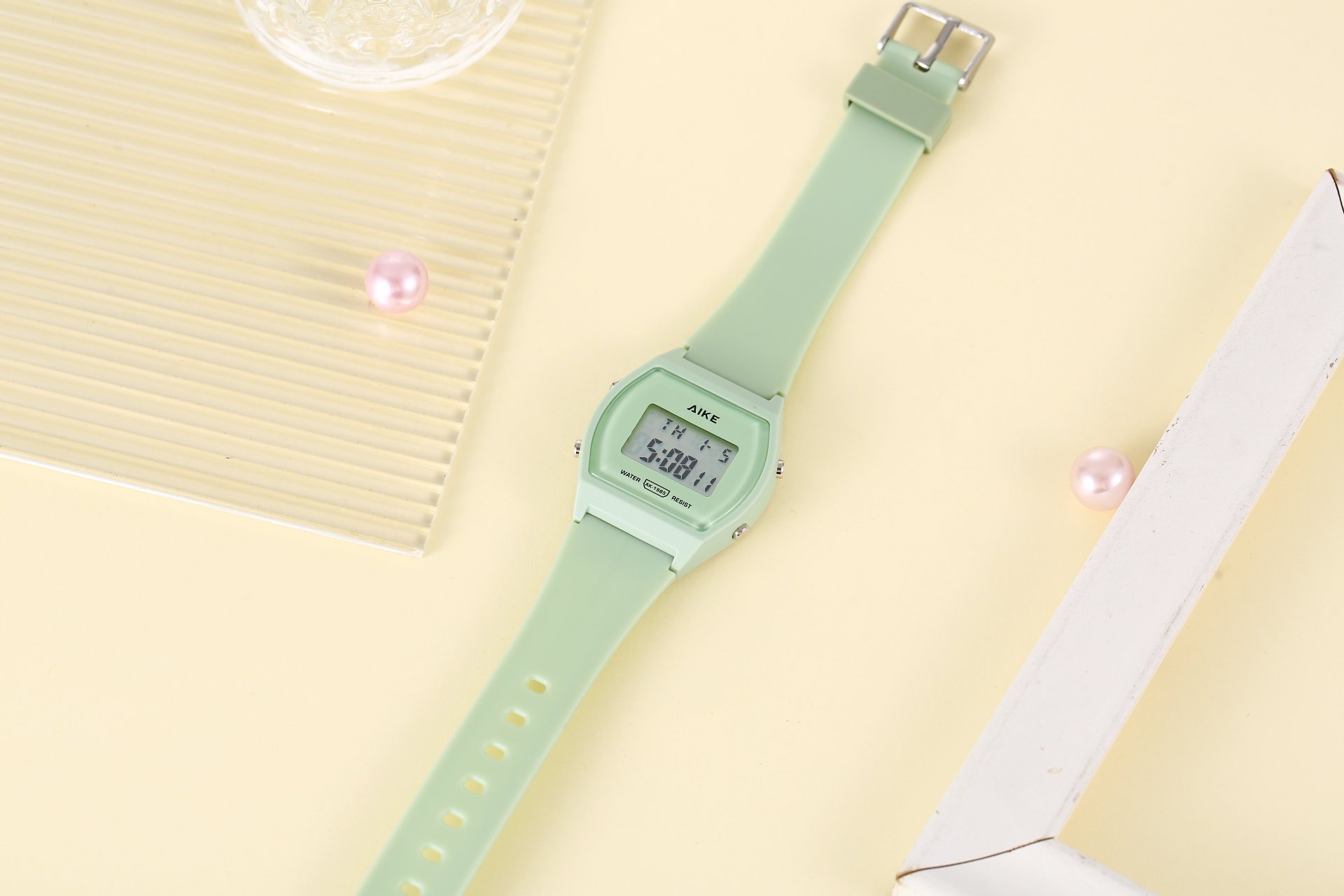 Moda nuevo reloj electrónico cuadrado simple multicolor para hombres y mujeres estudiantes de secundaria reloj multifuncional fábrica directa