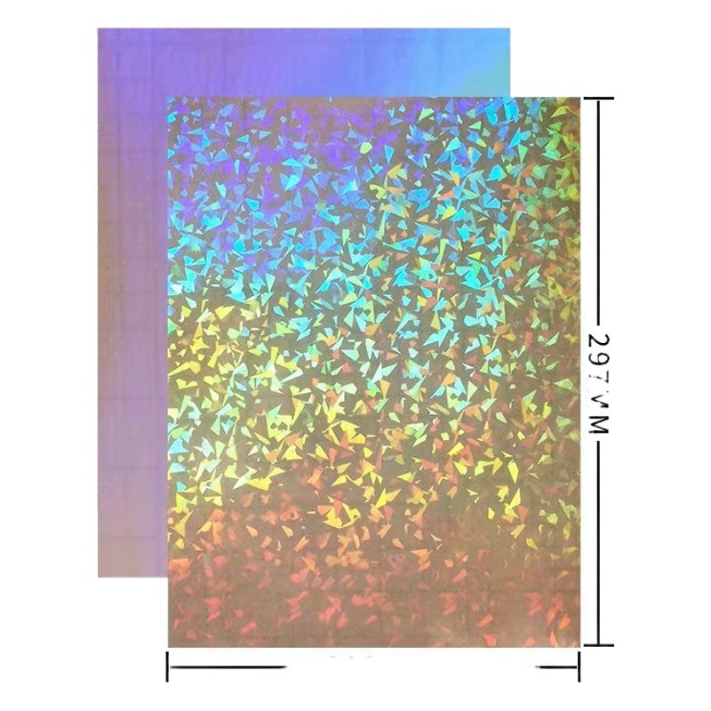 A4A3 лазерная пленка Холодная рамка прозрачная лазерная пленка самоклеящаяся стеклопленка
