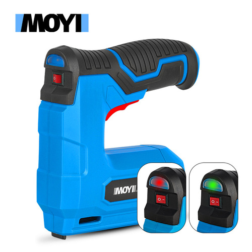 Lithium-ion nail gun, electric direct nail code nail gun, woodworking nail gun, household small portable wireless lithium-ion nail gun