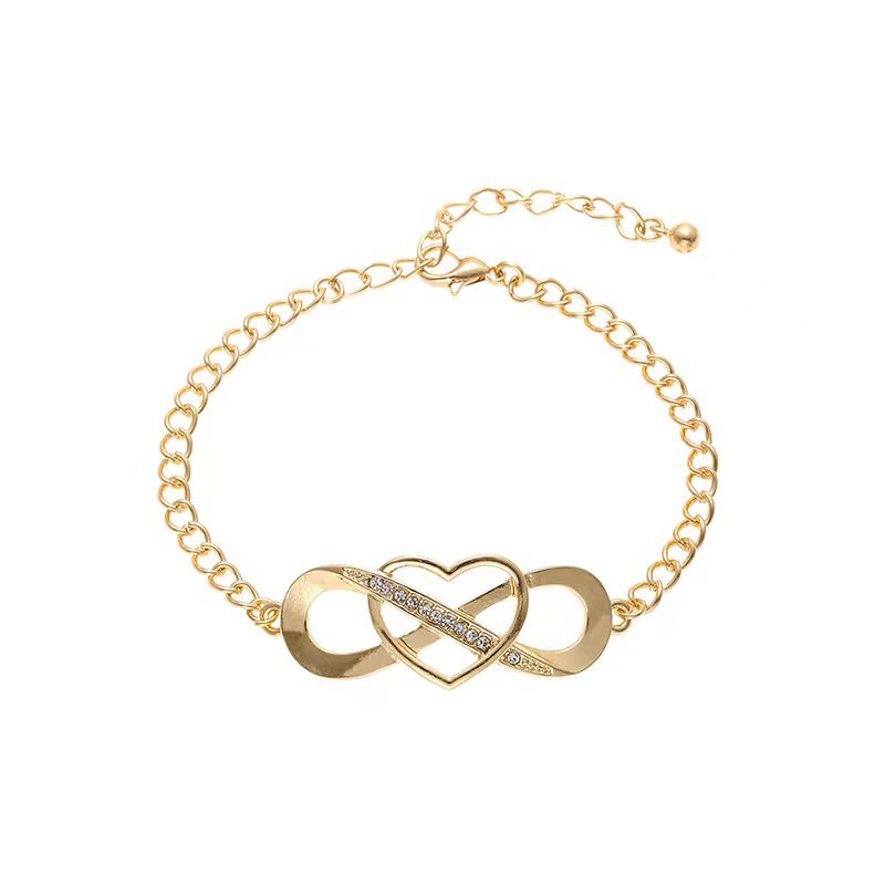 Starpvalstu karsti aksesuāri, Eiropas un Amerikas populāras regulējamas rokassprādzes, patīk vienkāršas dimanta rotaslietas, svētku dāvanas vairumtirdzniecībā_voghion.com