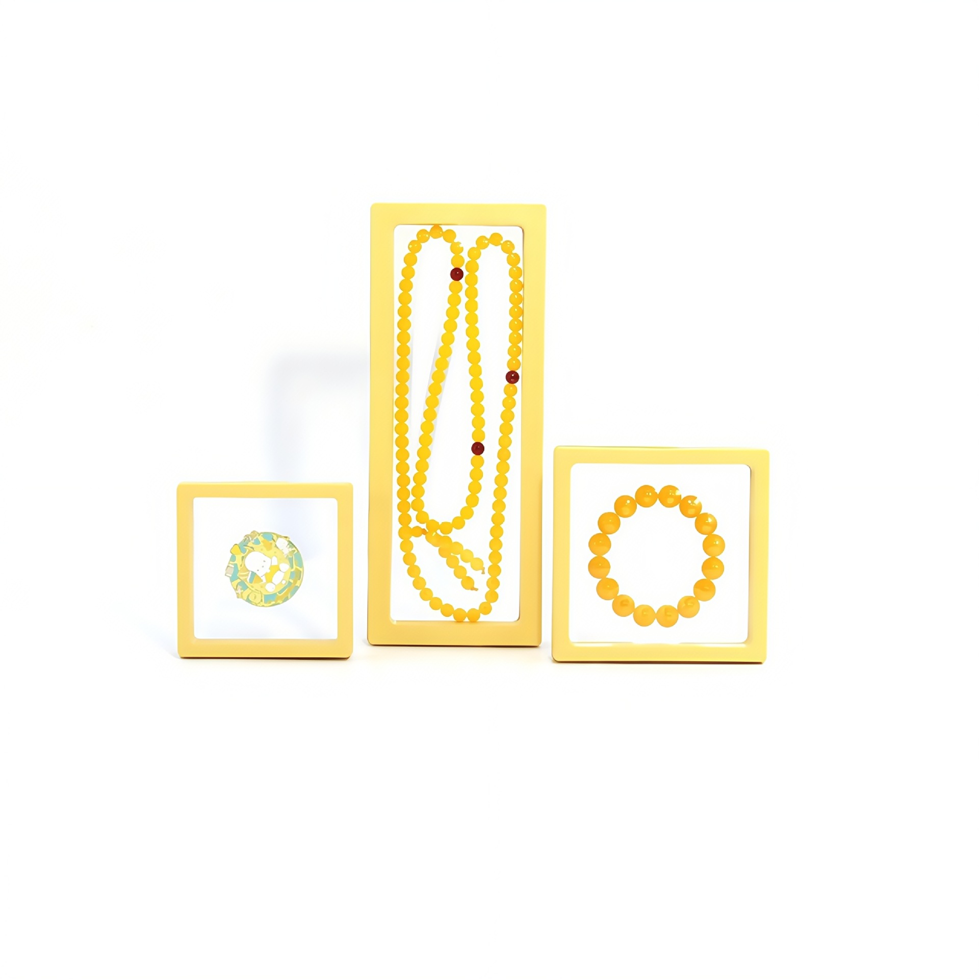 Light yellow --suspended box; 70*70*20mm