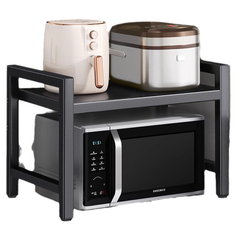 Estante de impresora de escritorio retráctil Estante de escritorio Estante de escritorio de hierro forjado de acero Escritorio de escritorio de computadora Estante de almacenamiento