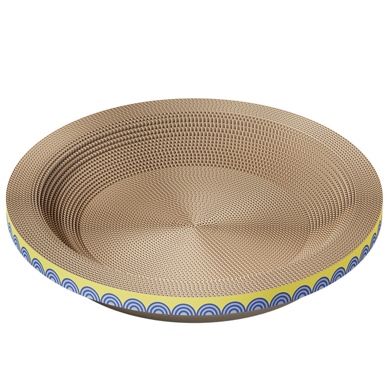 Tablero de agarre para gatos con palangana para gatos resistente al desgaste y sin caspa.