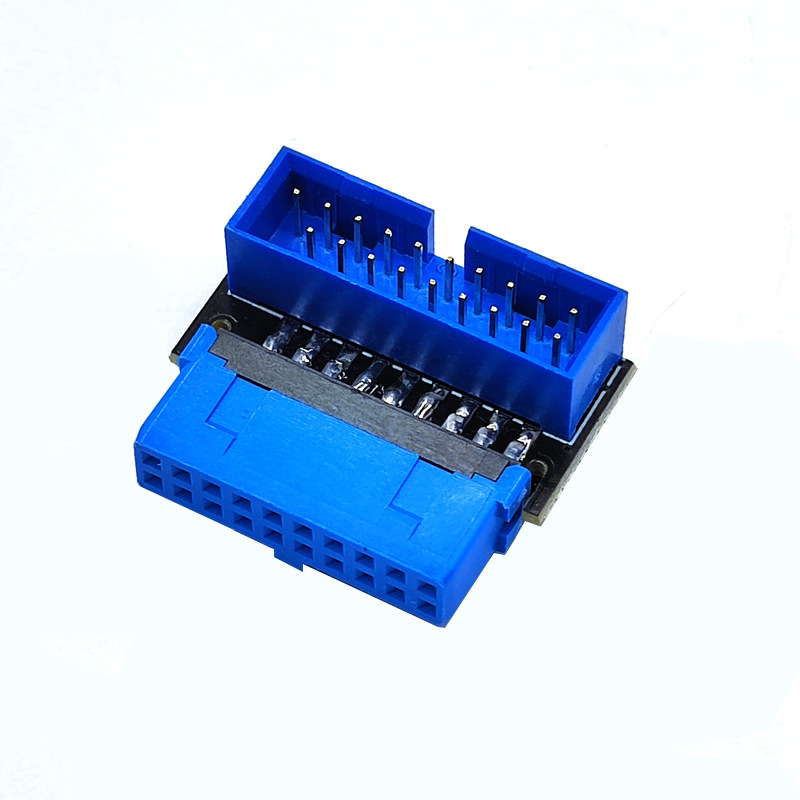 ̨ʽ������USB3.2 GEN1 19Pin/20Pin����90��ת����ͷ����DIY����