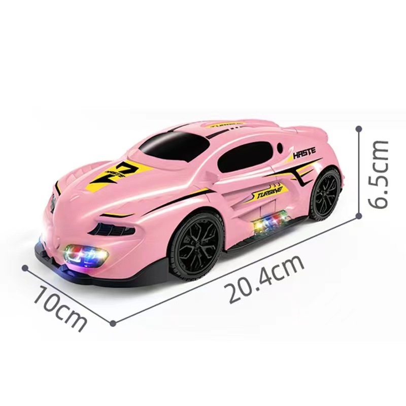 Carreras eléctricas drift side conducción colorida música luz coche deportivo coche de juguete para niños puesto al por mayor