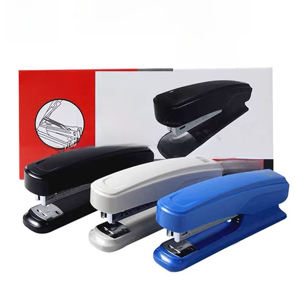 Morning&Light Abs916D7 Stapler Office Stapler No. 12 Stapler 24/6 Staple Metal Lever Binding Machine Stapler
