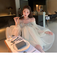 TZ4690���Ҽ����ع���Ƭϸ����������ȹŮ����С���Ը�������ȹ��