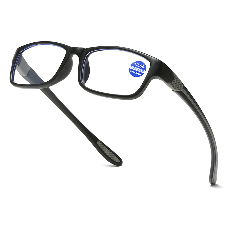 Two-color fashionable glasses for men and women for elderly
