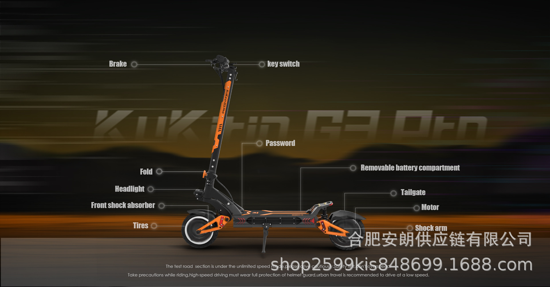 Kukirin G3 Pro Dual Drive Electric Scooter High Speed Long Range