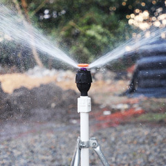 Plastic Mecoro Sprinkler, Israel 360-degree automatic rotating sprinkler for agricultural, garden, and lawn irrigation