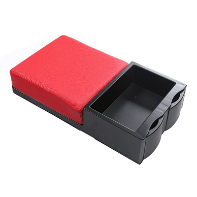 Armrest box armrest box storage box car - red-model-3519