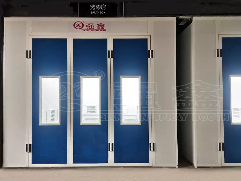 汽车烤漆房静电喷塑工业烤箱五金高温自动家具涂装设备定做