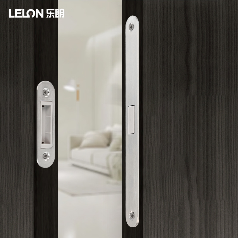 Italian minimalista 5096 cuerpo de cerradura magnética silenciosa puerta de dormitorio cuerpo de cerradura de baño cuerpo de cerradura silenciosa mecánica de comercio exterior transfronterizo